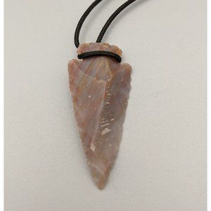 Agate Arrowhead Pendant
